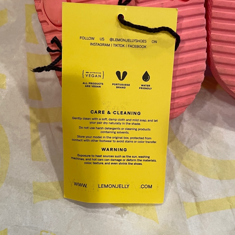 Women's Flamingo Pink LEMON JELLY slides - Picture 9 of 10